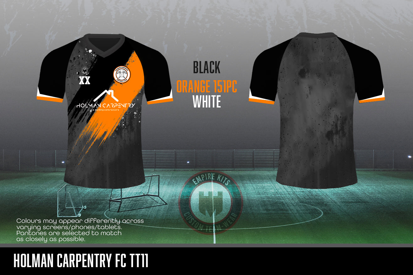 Holman Carpentry FC - Jersey (black)