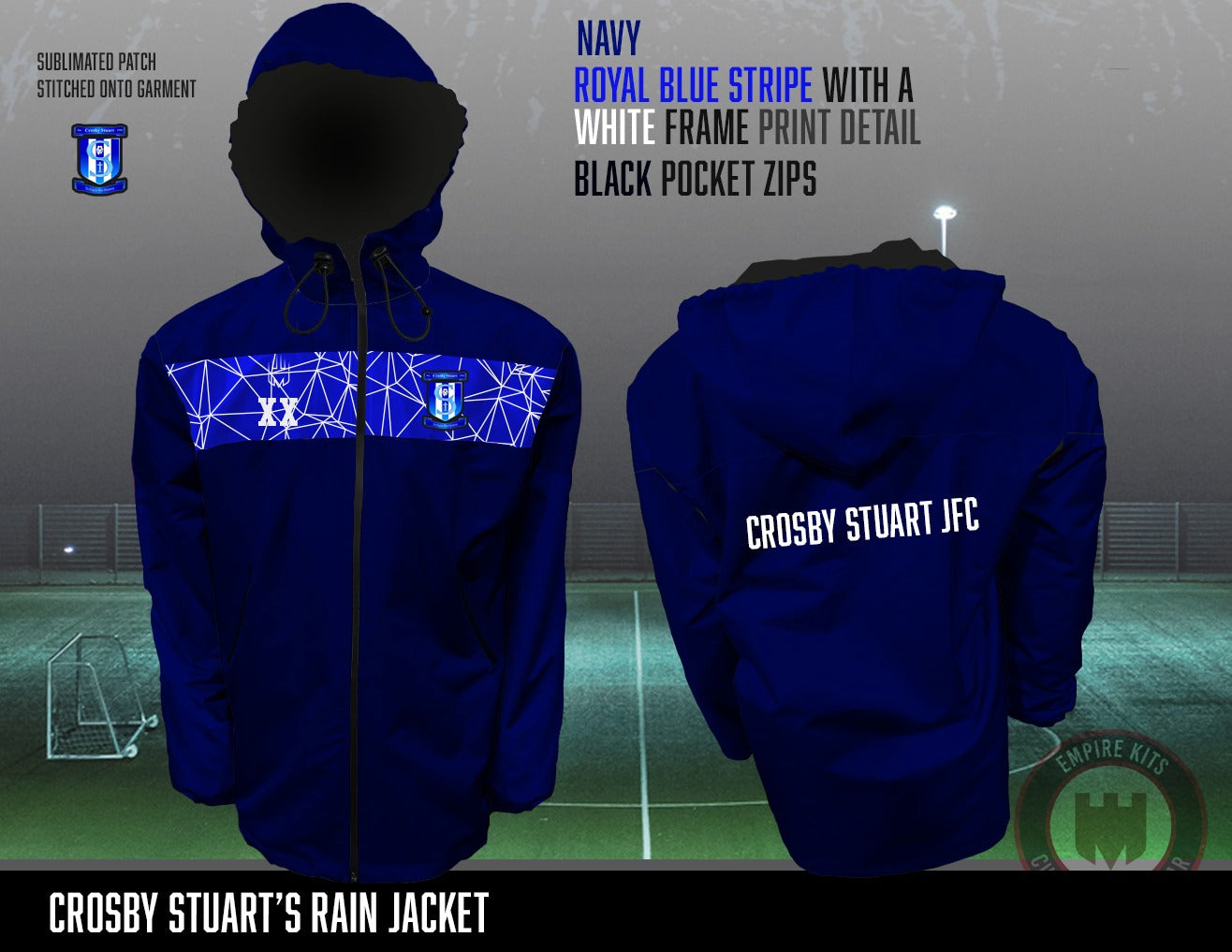 Crosby Stuart JFC Rain Jackets