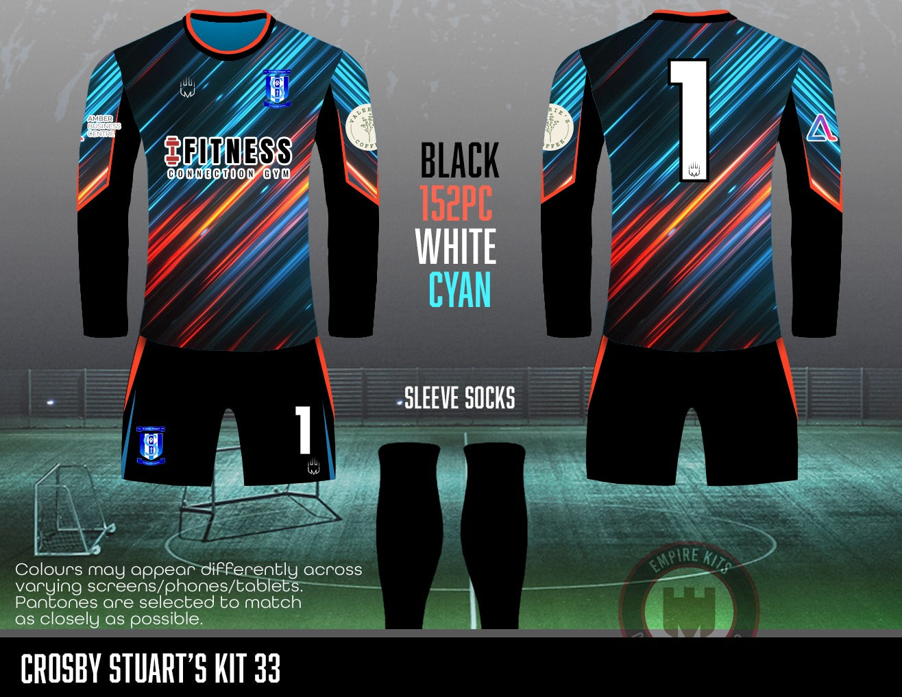 Crosby Stuart JFC - GK Neon