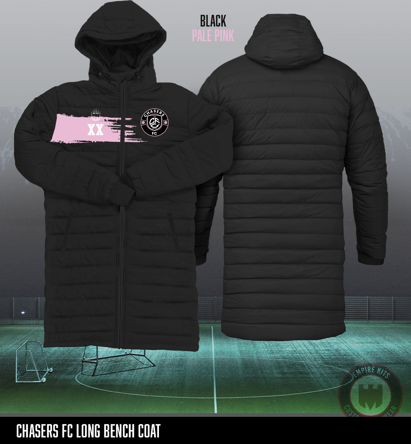Chasers FC - Long Bench Coat