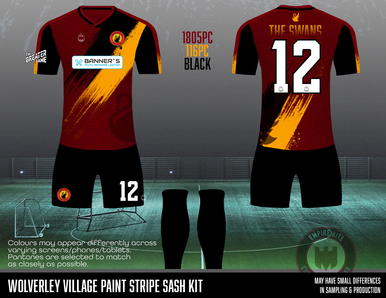 Wolverley FC - Outfield Kit (BANNER'S)