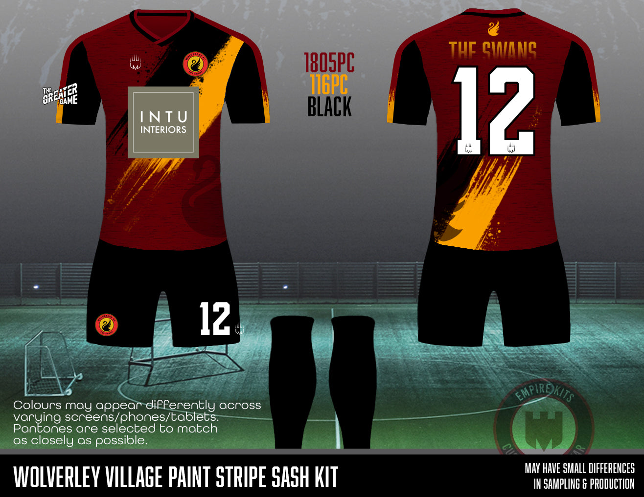 Wolverley FC - Outfield Kit (INTU Interiors)