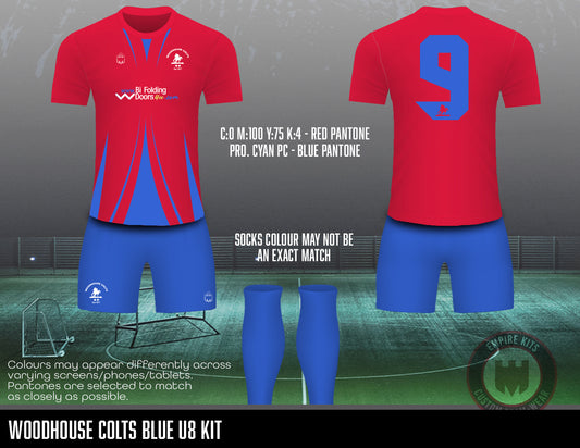 Woodhouse Colts Blue U8 - REPLACEMENT KIT