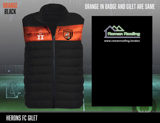 Herons FC Gilet (Roman Roofing)