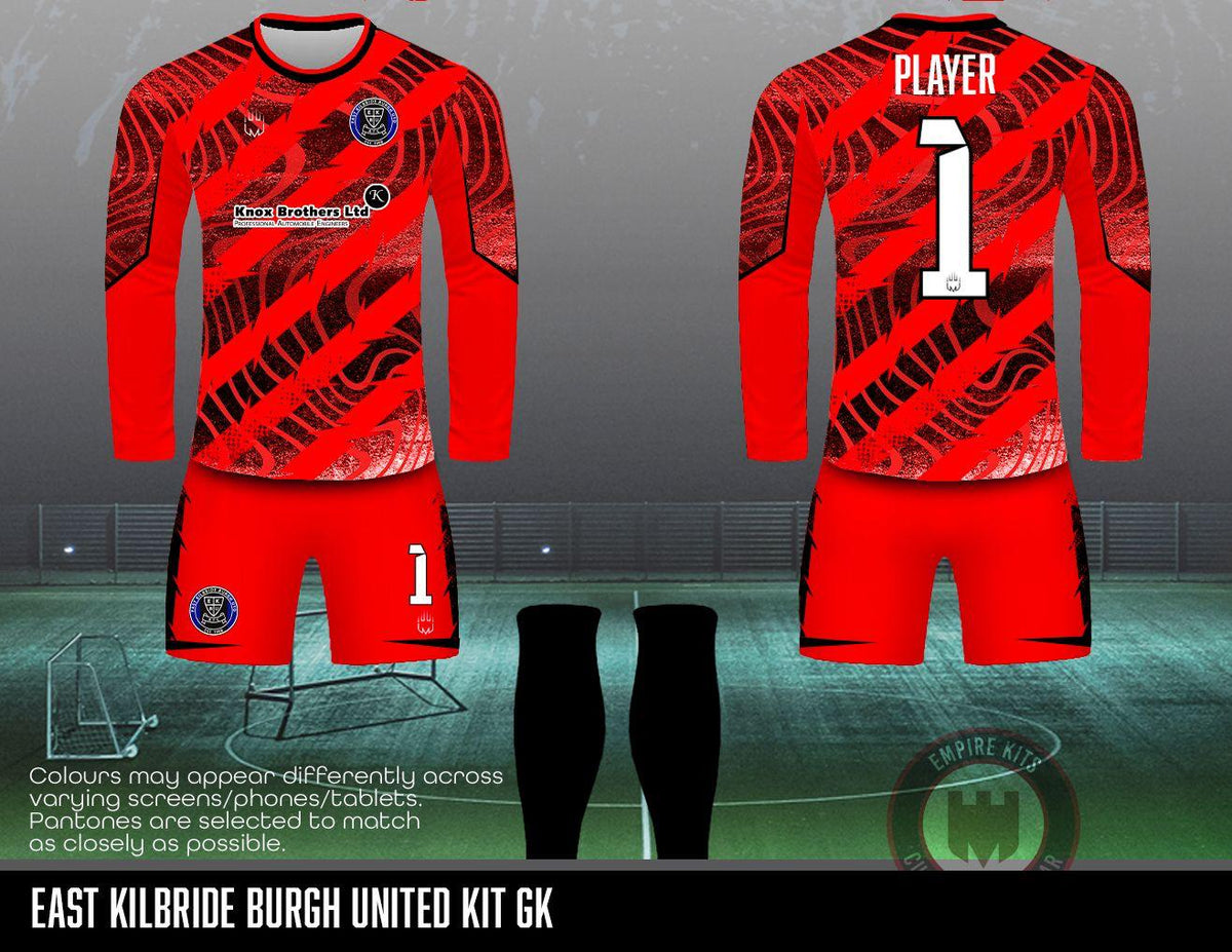 East Kilbride Burgh United - GK Kit - Fabric A