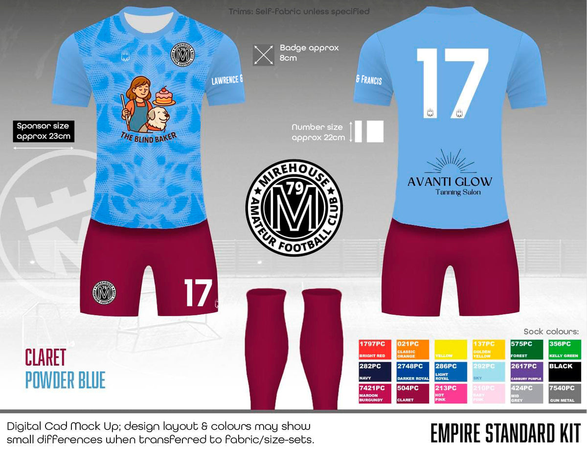 Mirehouse AFC Kit (The Blind Baker) - Fabric A