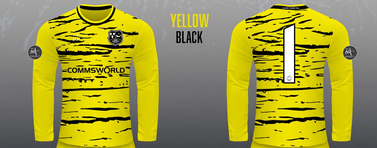Ashville Lazio - u8's GK top (yellow)