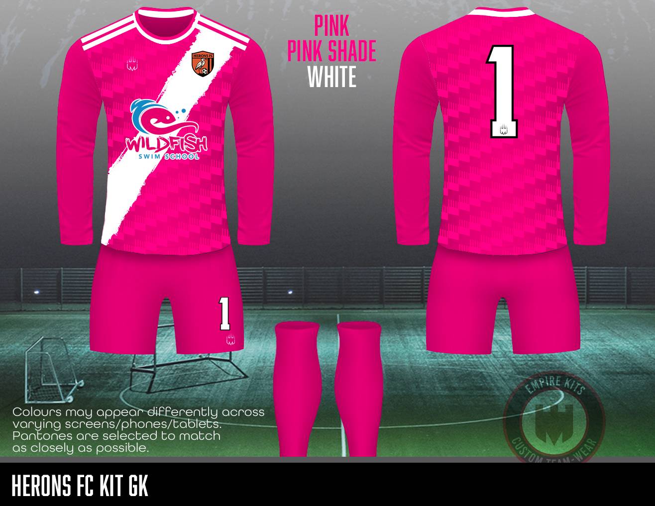 Herons FC GK Kit (Wildfish)