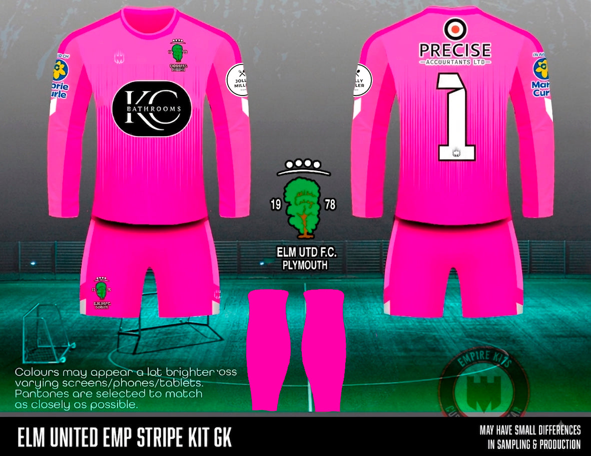 Elm United - GK Kit (KC Bathrooms) - Fabric B