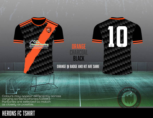 Herons FC - Jersey (Roman Roofing Black)