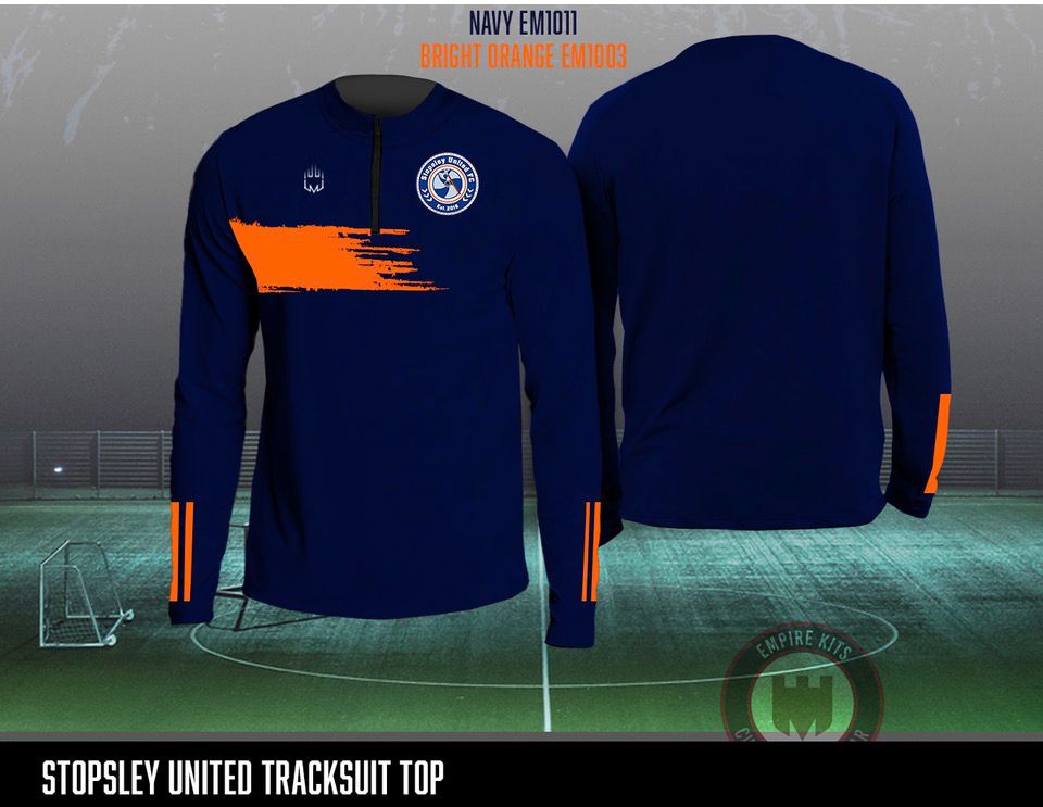 Stopsley United - Quarter Zip Tracksuit Top