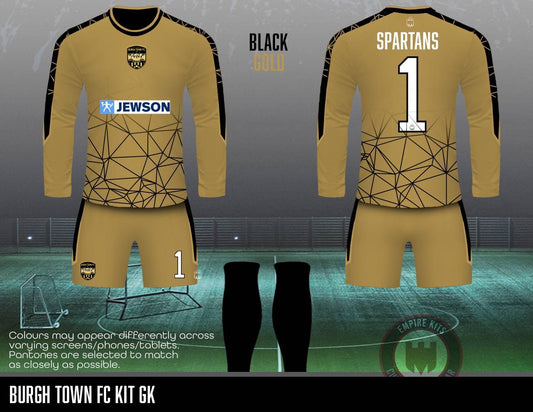 Burgh Town FC - GK Home Kit (Jewson)
