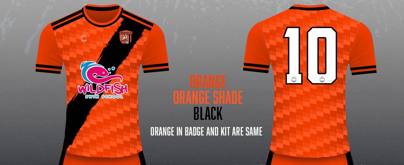 Herons FC - Jersey (Wildfish Orange)
