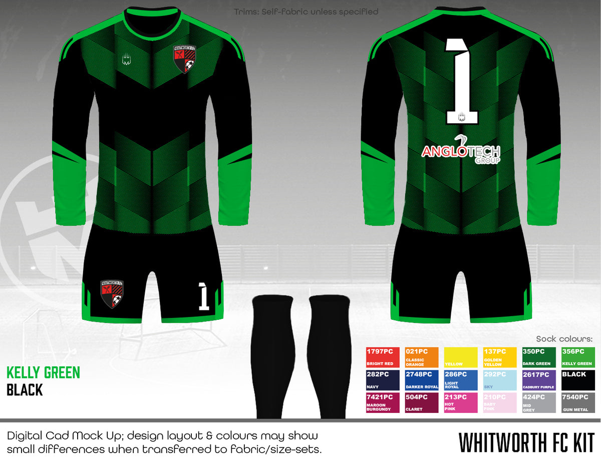 Whitworth FC - GK Kit - Fabric B