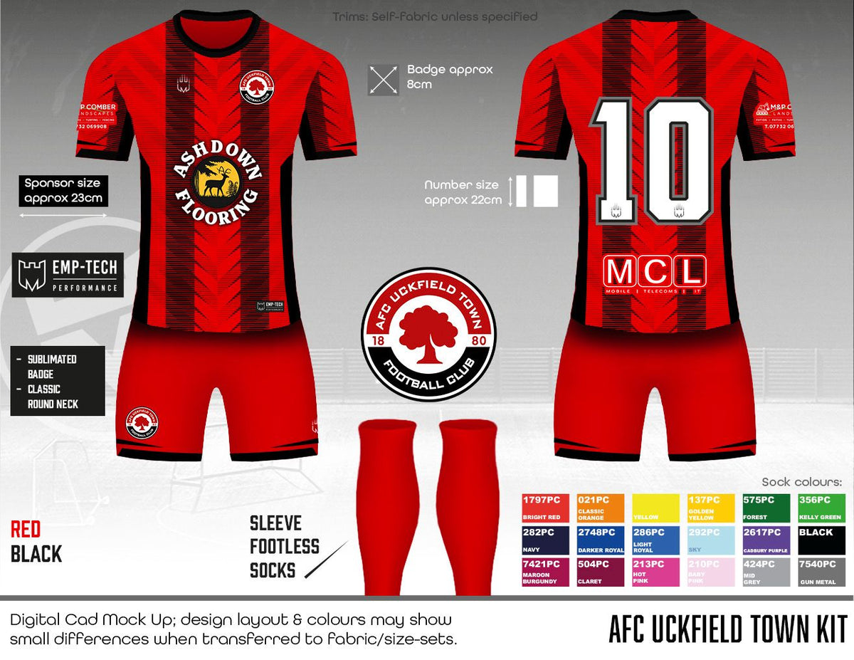 AFC UCKFIELD TOWN Kit (EMPtech - Ashdown)
