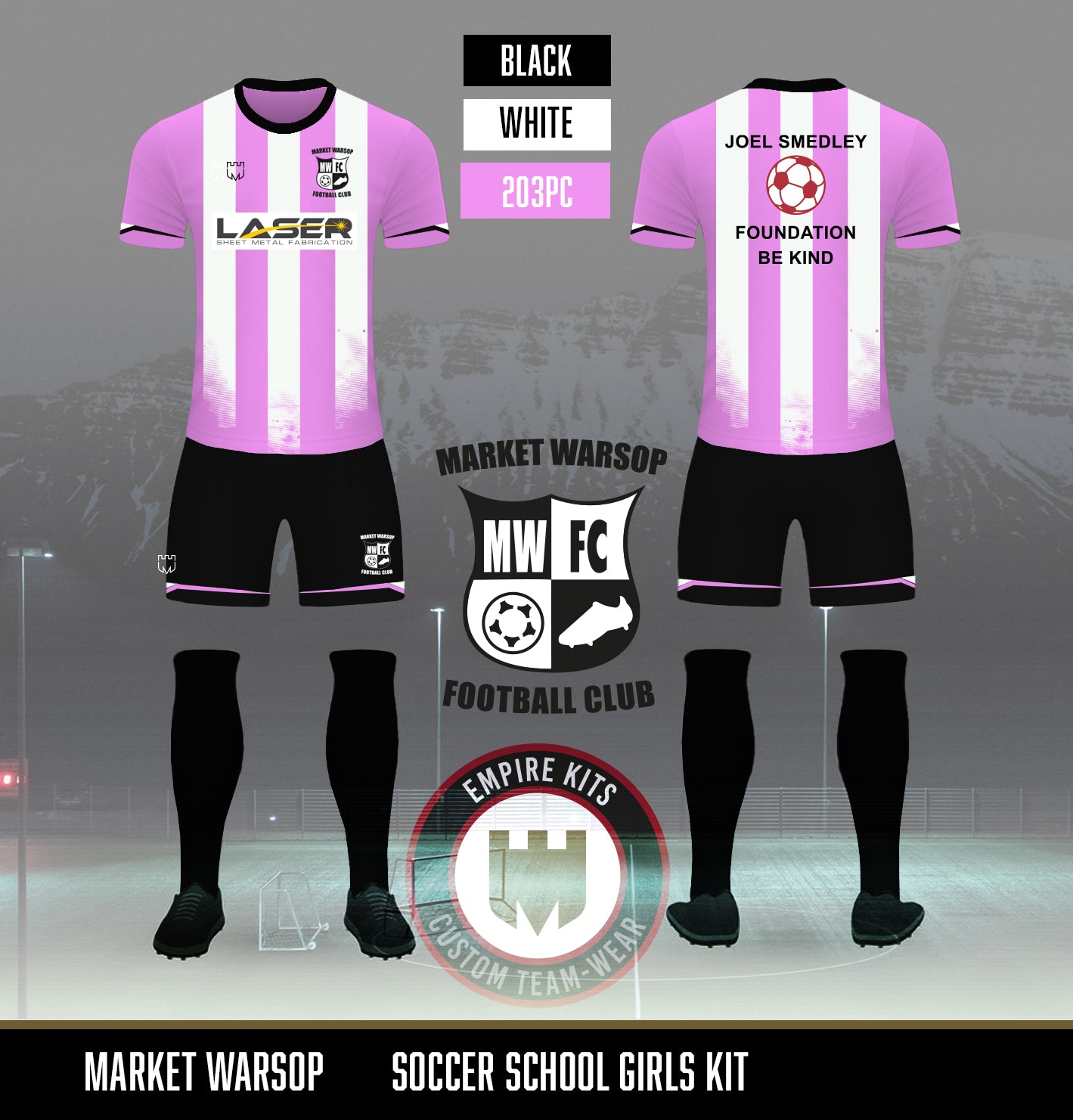 MW Girls Soccer School Kit - Main Image