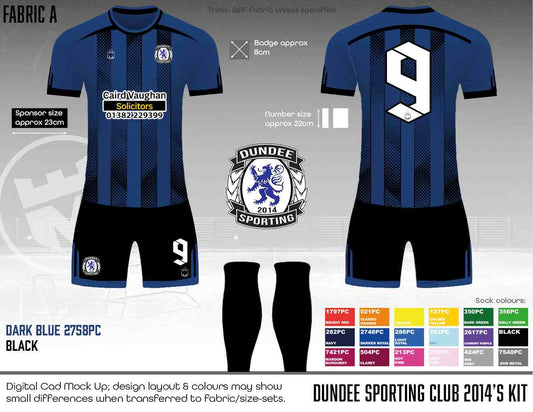 Dundee Sporting Club - Home kit (fabric A)