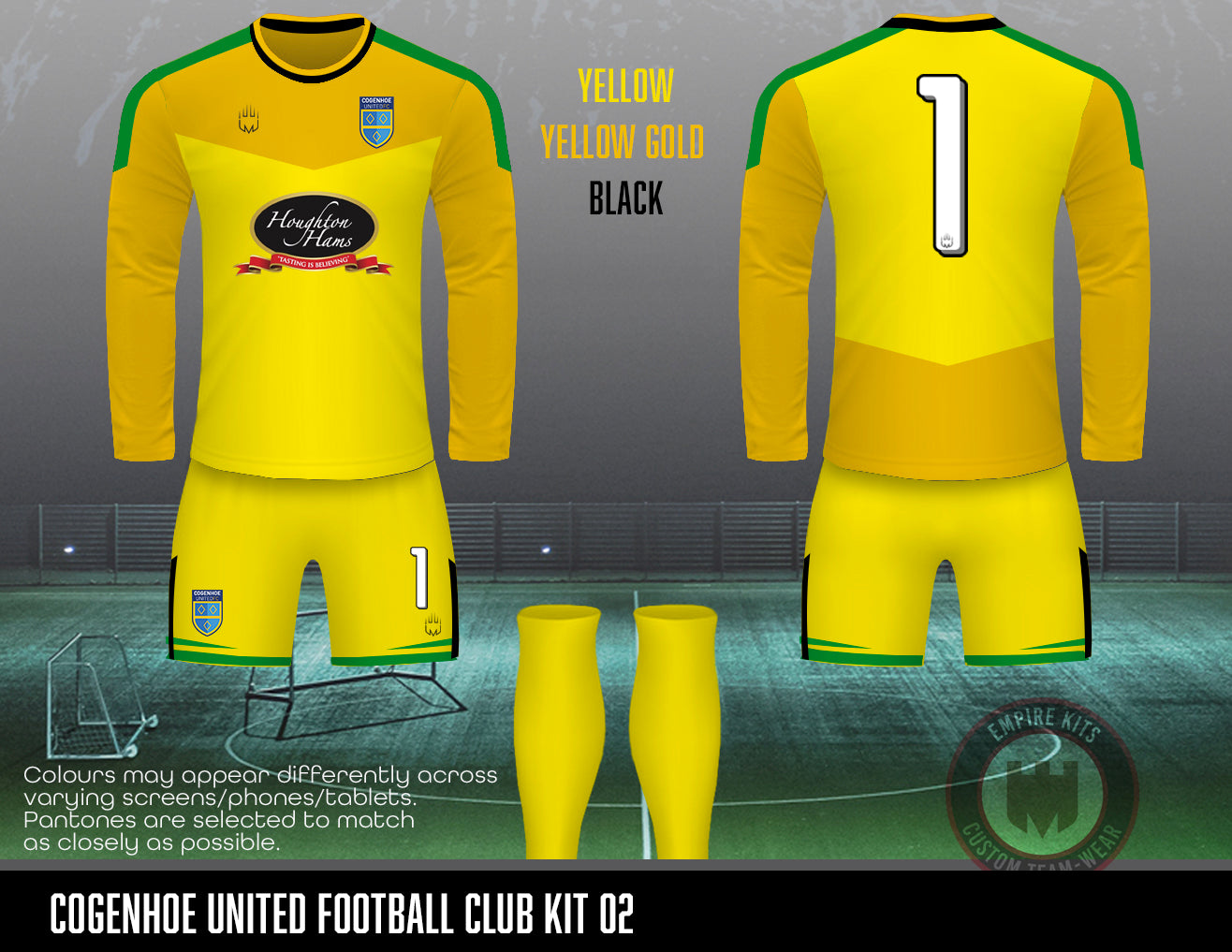 Cogenhoe United Football Club - Home GK kits