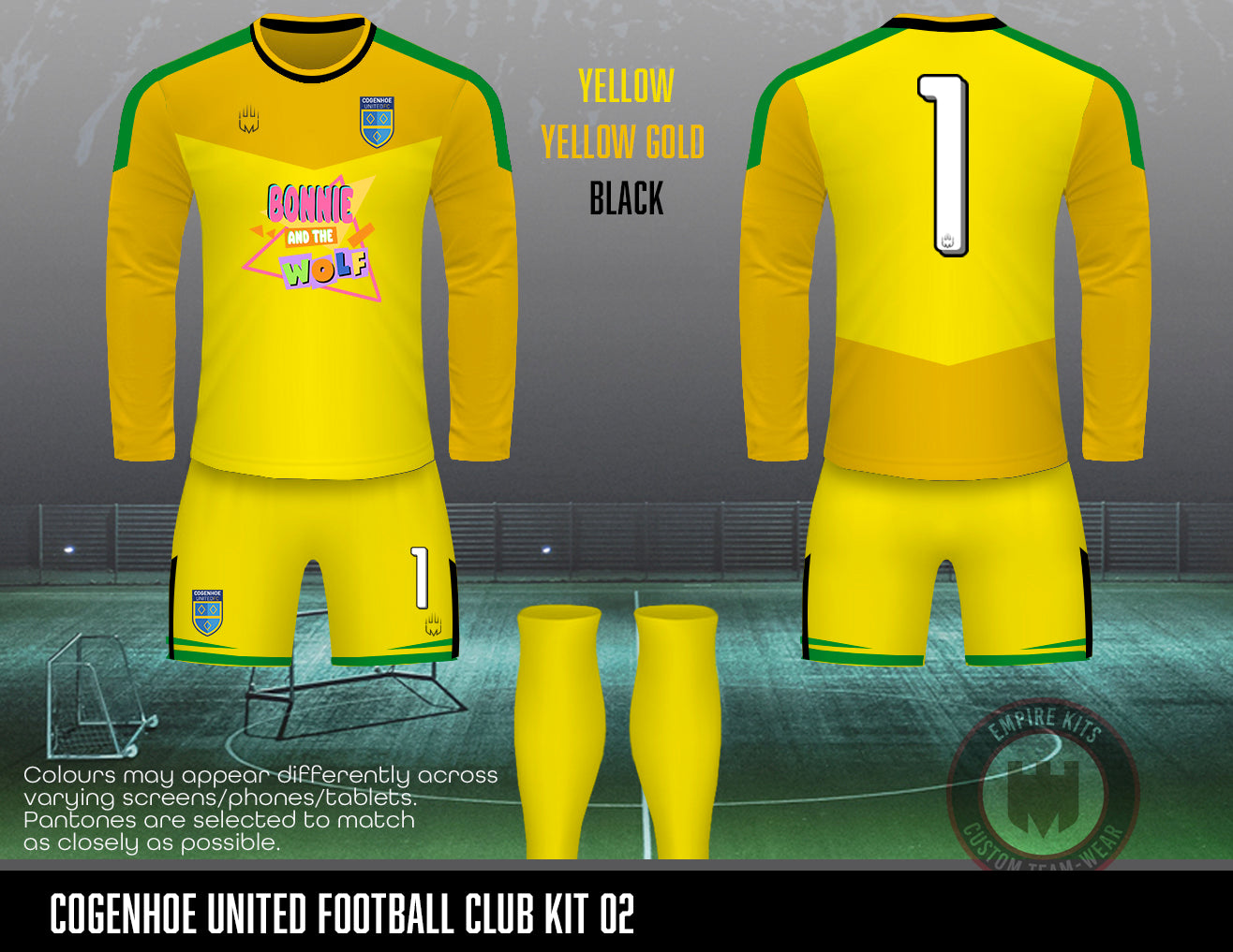 Cogenhoe United Football Club - Home GK kits