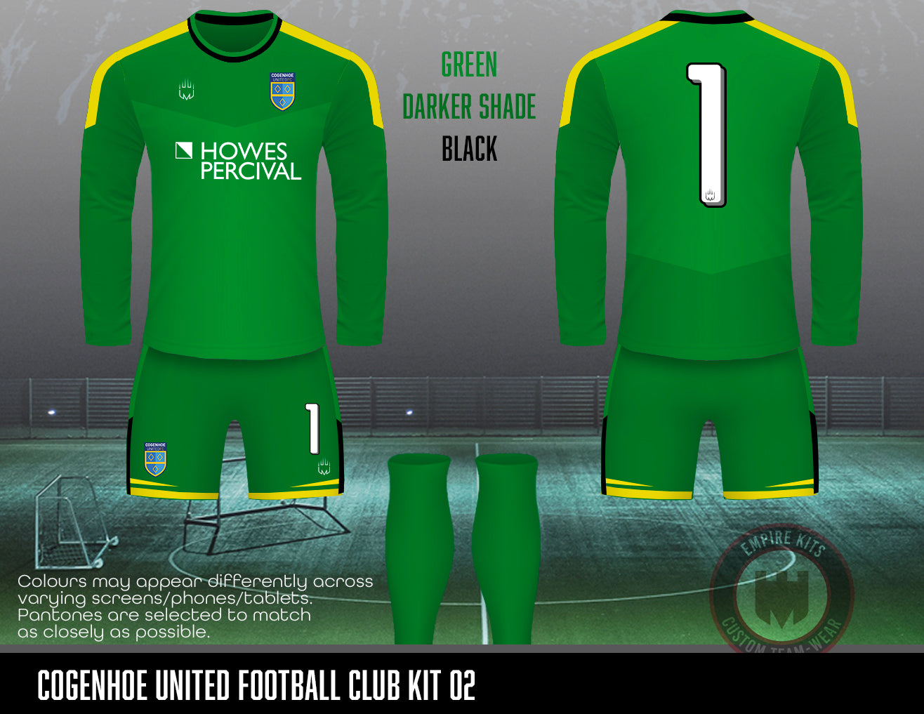 Cogenhoe United Football Club - Away GK kits