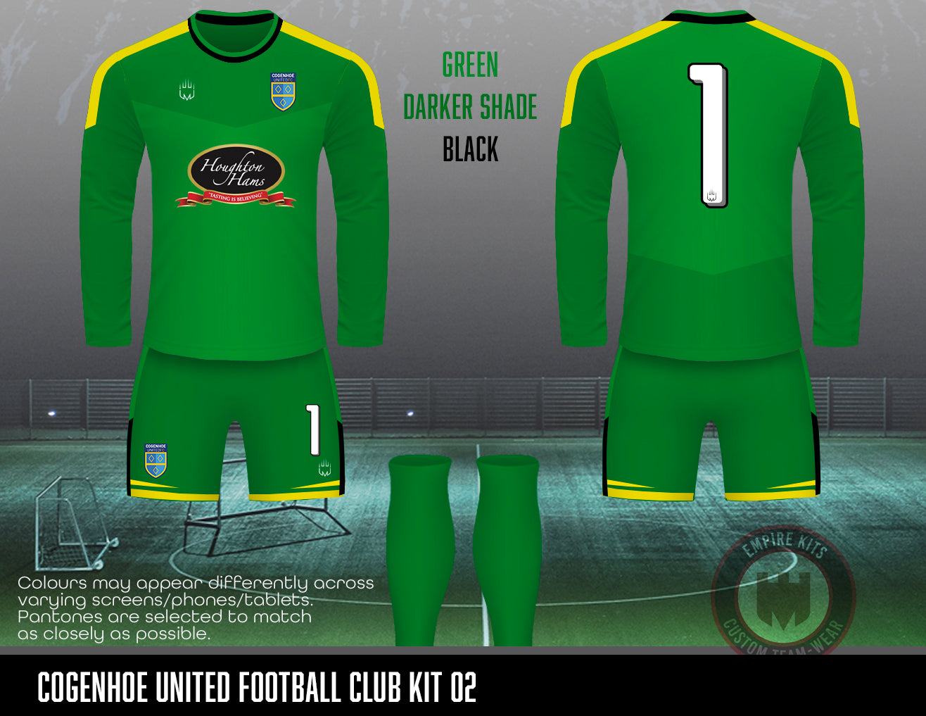 Cogenhoe United Football Club - Away GK kits