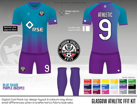 Glasgow Athletic FFIT - Outfield Kit - Fabric A