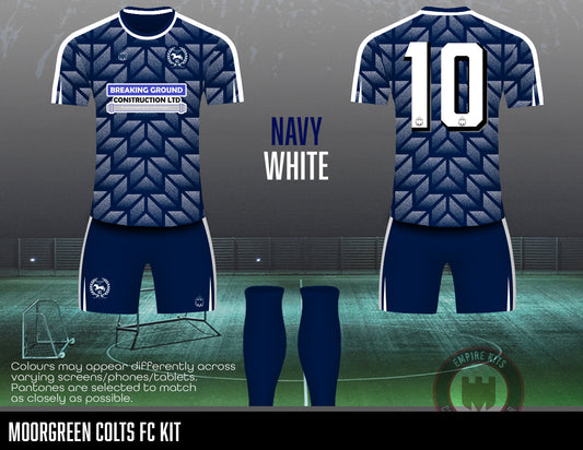 MOORGREEN COLTS FC - Training kit (breaking ground)