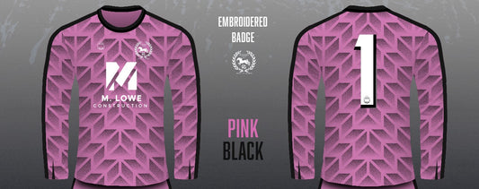 MOORGREEN COLTS FC - GK top (pink/embroidered)