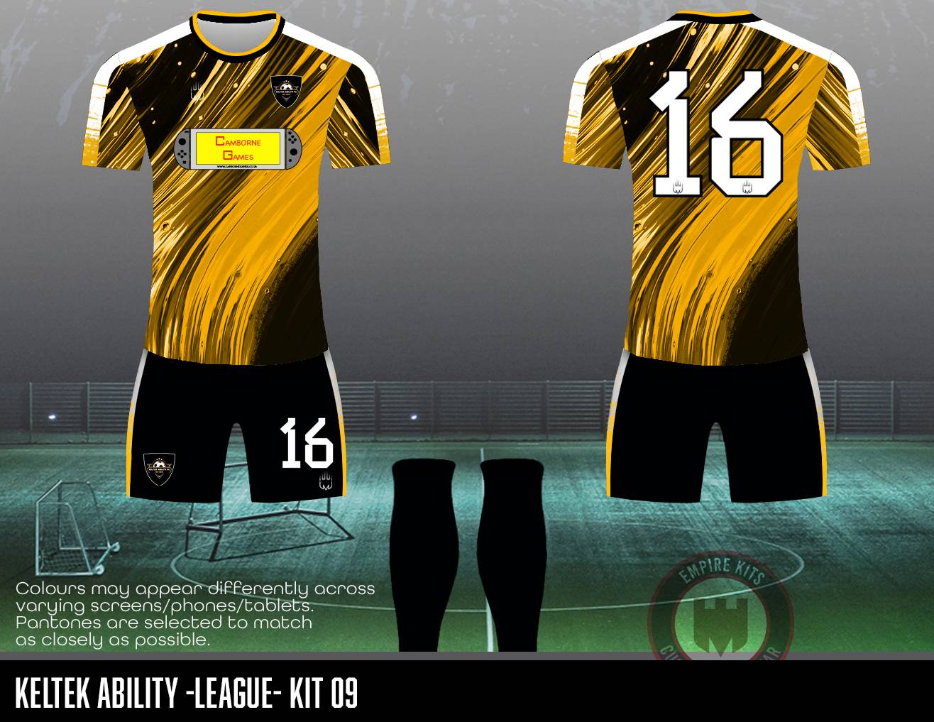 KELTEK Ability - League - Kit 09 (CamBORNE Games Sponsor)