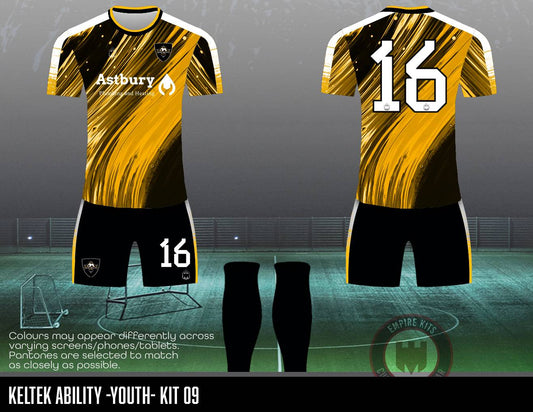 KELTEK Ability - Youth - Kit 09 (Astbury Sponsor)