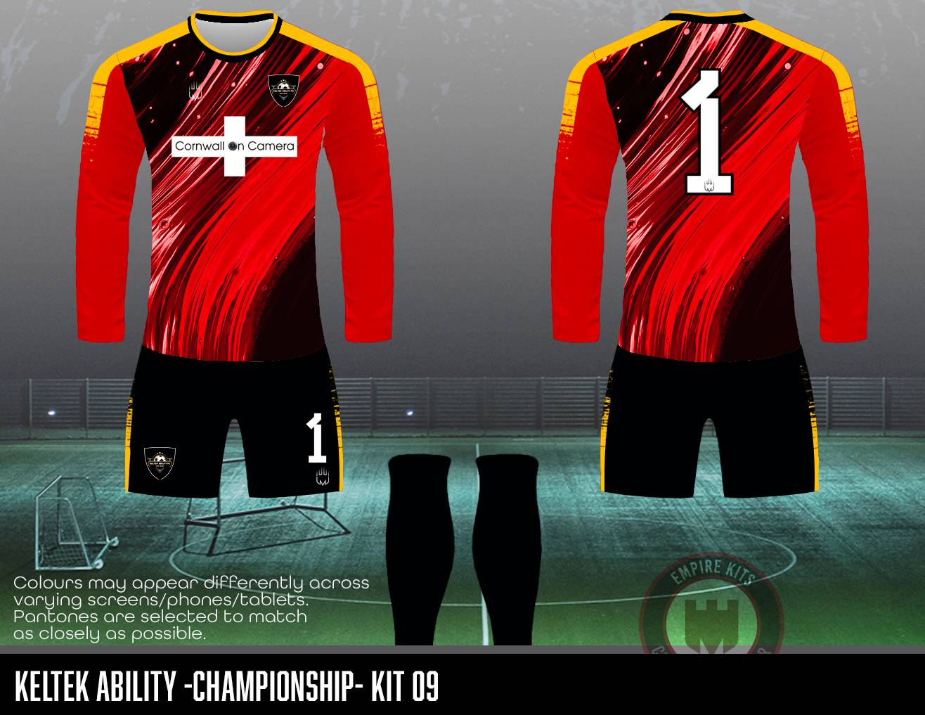 KELTEK Ability - Championship - Kit 09(Cornwall on Camera Sponsor)