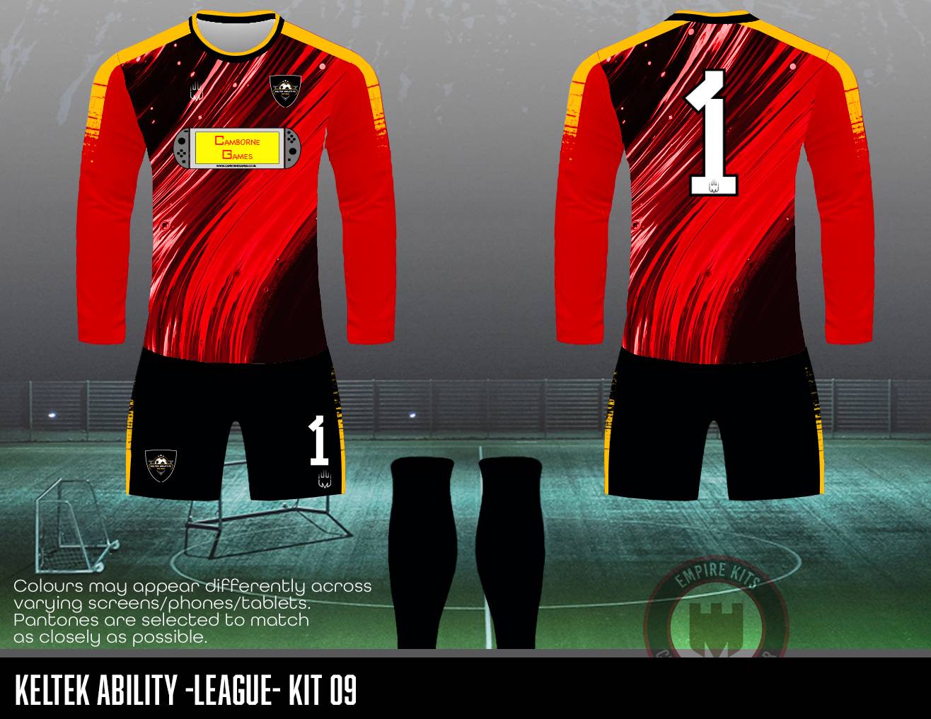 KELTEK Ability - League - Kit 09 (CamBORNE Games Sponsor)