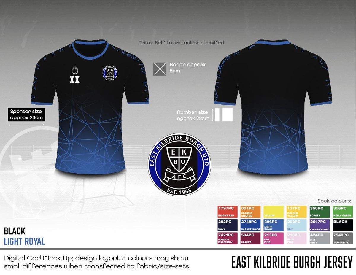 East Kilbride Burgh United - Shirt (Fabric A)