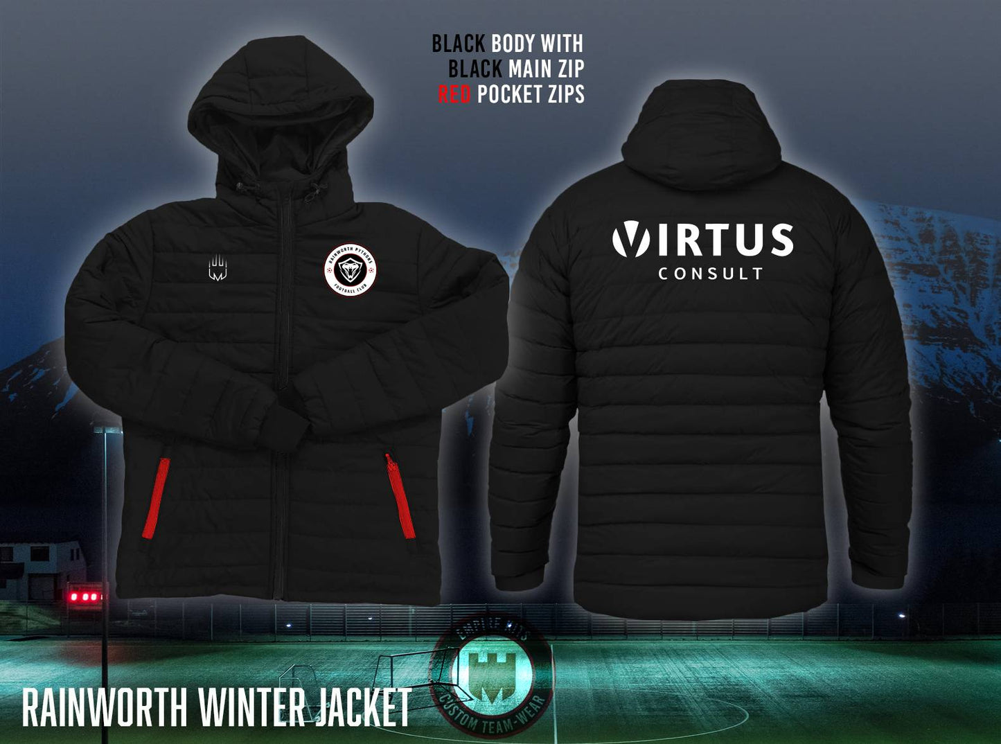 Rainworth Pythons - Winter Jacket (Virtus Consult Sponsor)