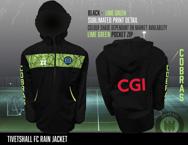 Tivetshall FC - Rain Jacket