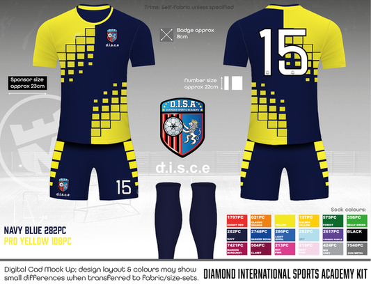 Diamond International Sports Academy - Home Kit