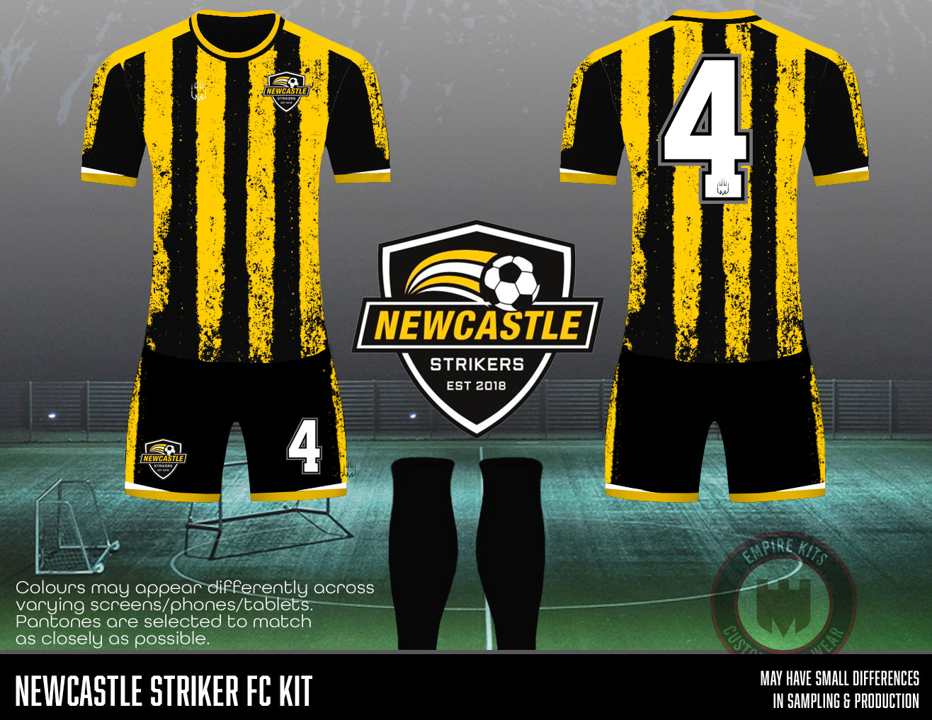 Newcastle Striker FC - Training kit