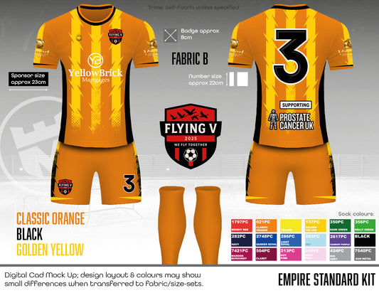 Flying V outfield kit - Fabric A
