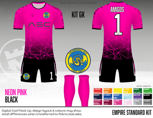 Alderholt Amigos - Home kit (AEC pink)