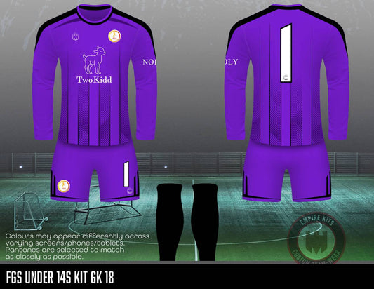 FGS under 14s GK Kit (Purple)