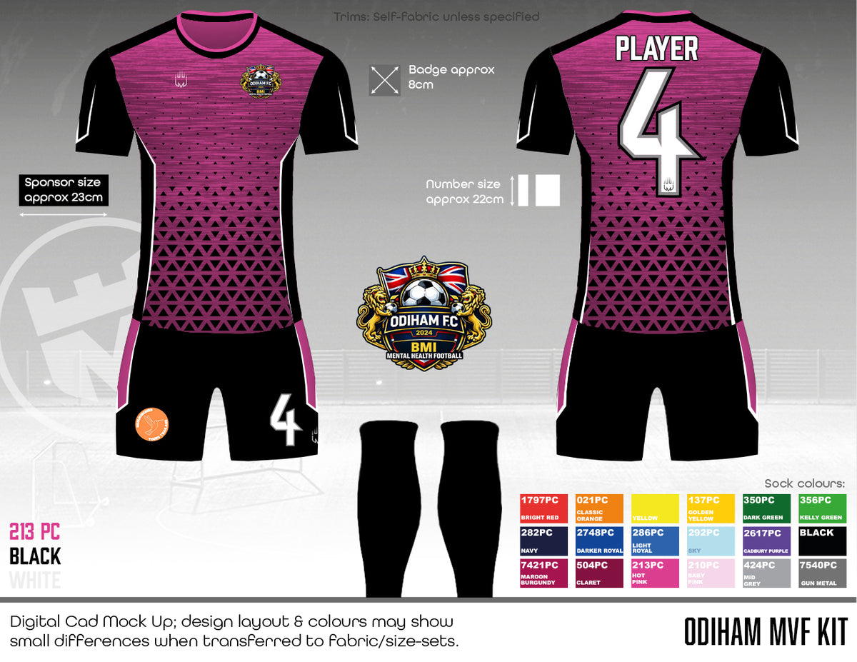 Odiham MvF - Outfield Kit - Fabric A