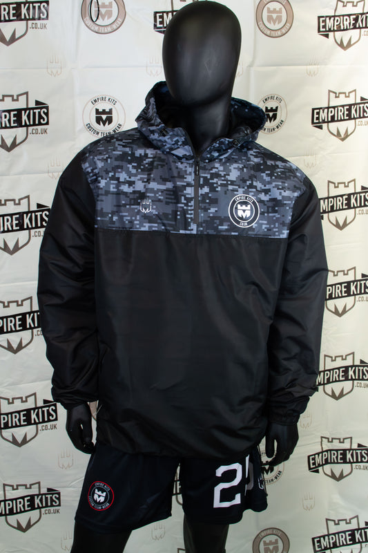 Standard 1/4 zip Pull over Rain Jackets