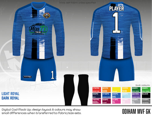 Odiham MvF - GK Kit - Fabric A
