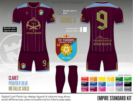 FC Tudors - Outfield Kit - Fabric A