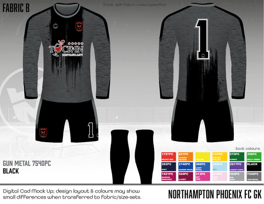 Northampton Phoenix FC - Replacement kit - Fabric B
