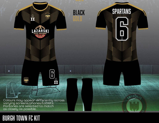 Burgh Town FC - Training kit (LAZARSKI)