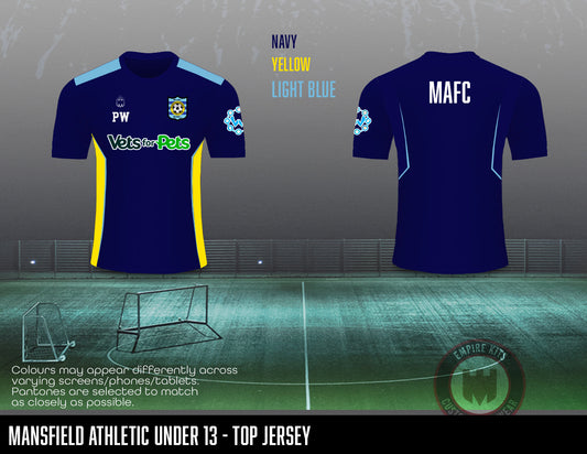 Mansfield Athletic - Training jersey (Under 13)