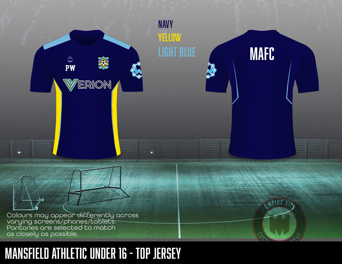 Mansfield Athletic - Training jersey (U16)