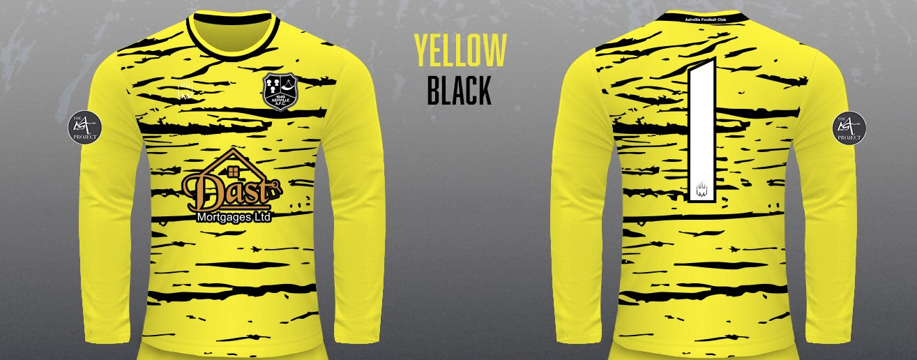 Ashville Juventus u9s - GK top (yellow)