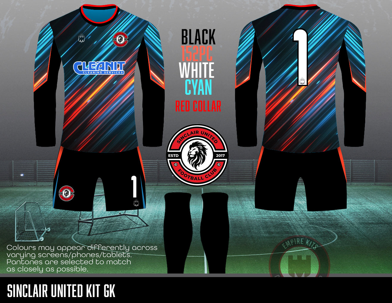 Sinclair United FC - GK Kit (U15 MJPL)
